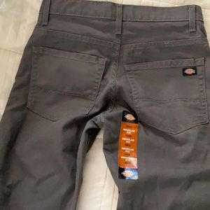 Men’s Dickies Flex work pants, grey, size 30x30